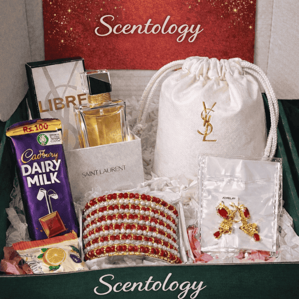 Luxury gift box with premium items