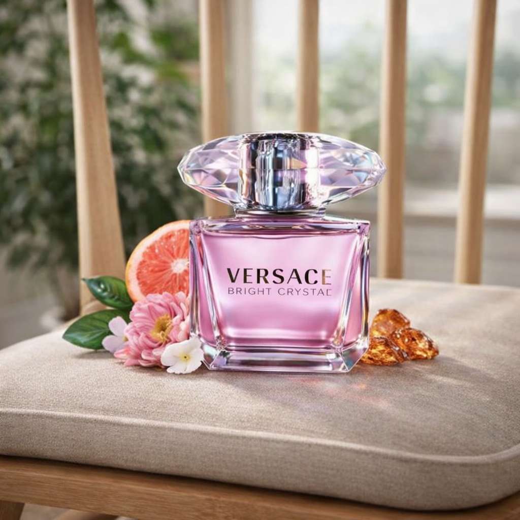 Versace Bright Crystal - Luminous Floral Fruity Perfume