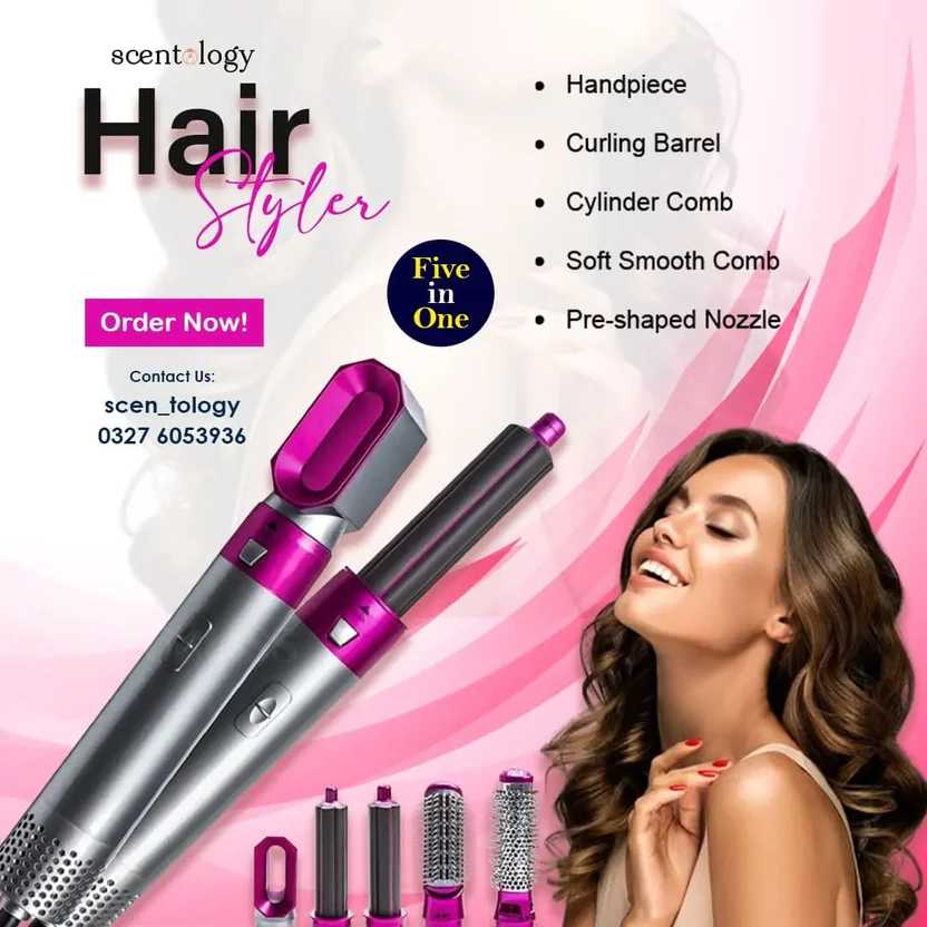 5 in 1 Hair styler